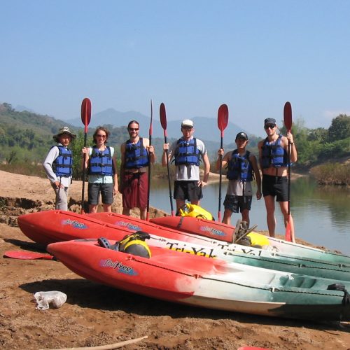 Kayak to Pak Ou Caves & Kuang Si Waterfalls (F19)