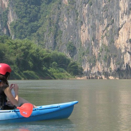 Full-Day Glimpse Elephant Mahout Experience, Kayay to Pak Ou Caves & Sunset Mekong Cruise (F04)